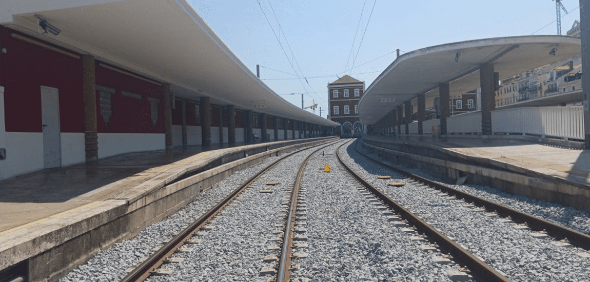 Reabilitação de linhas na Estação de St.ª Apolónia: fotografia 2