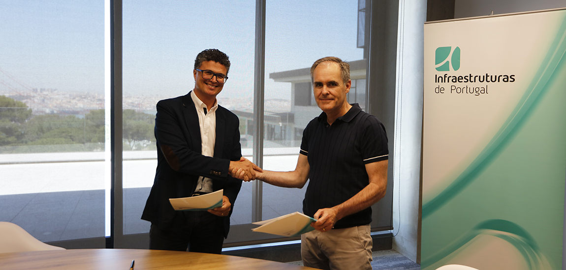 Consignação da empreitada de construção de uma Passagem Inferior para Peões, da Linha do Alentejo