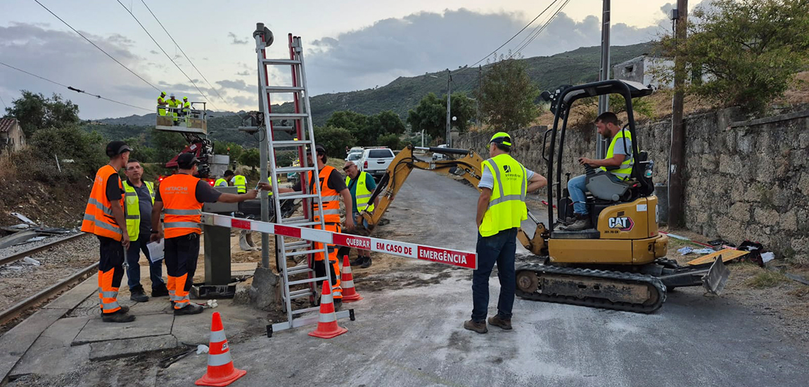Reposição das condições de segurança e circulação
