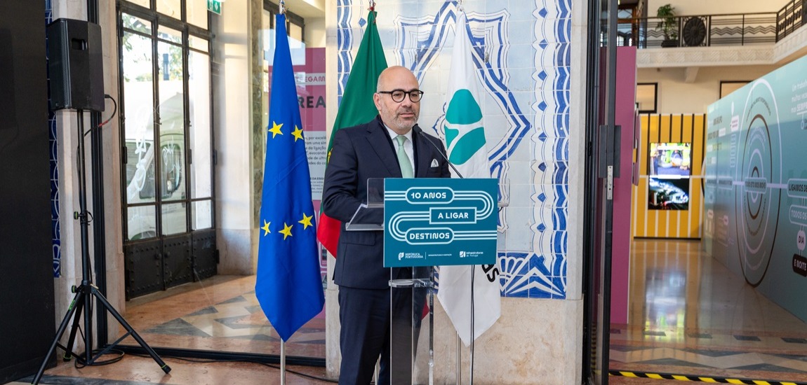 Infraestruturas de Portugal celebra 10 anos com exposição