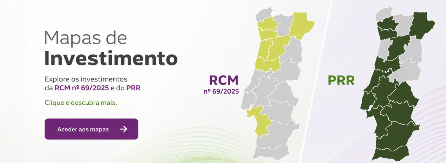 Conheça o mapa dos investimentos em curso da Infraestruturas de Portugal