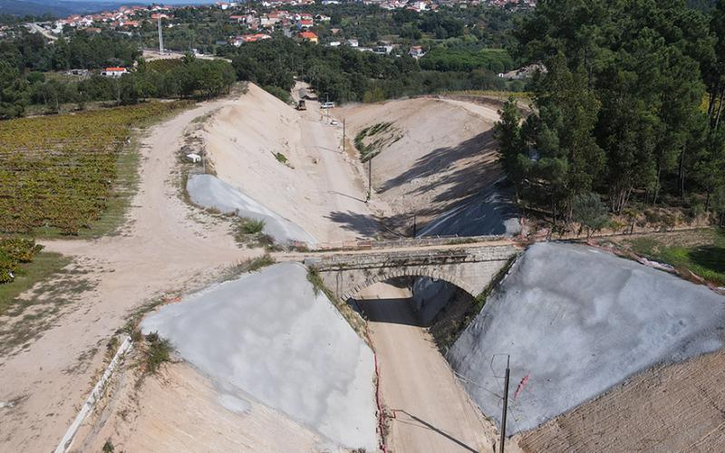 Obras na Linha da Beira Alta, Troço Santa Comba Dão - Mangualde - Foto 2