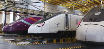 Visitas técnicas às obras da Estação de Chamartín e ao Parque de Material e Oficinas da RENFE, em Fuencarral.