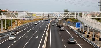 Imagem 1 - Novo ramo de ligação direta entre o IC20 e a Ponte 25 de Abril